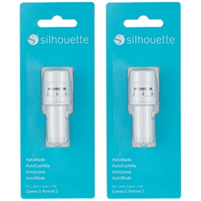 Image of Silhouette America SLT SILH AUTO 2 PK L2 Blade, Pieces, White