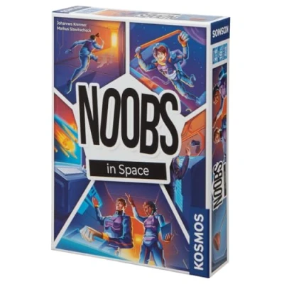 Image of Thames &amp; Kosmos Noobs in Space, Cooperative Card Game, Family Games For Game Night, Adults and Kids, 3 to 5 Players, Age 10+