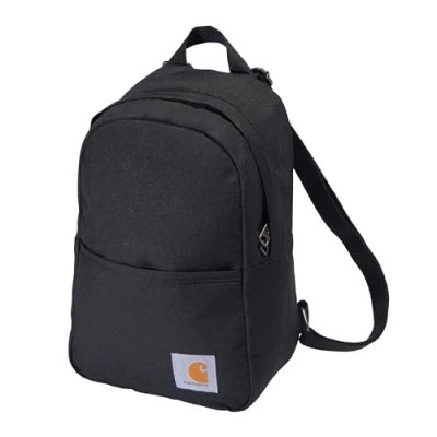 Image of Carhartt Unisex&#039;s Classic Mini Backpack, Black, One Size