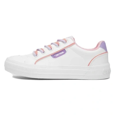 Image of Rocket Dog Cheery Eighties Womens White Canvas Size 4 UK