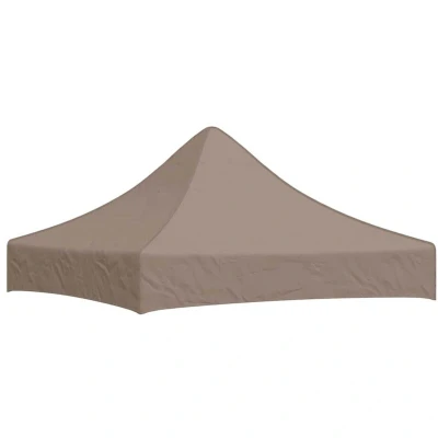 Image of vidaXL Party Tent Roof 2x2 m Taupe 270 g/m²