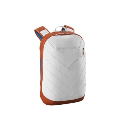 Image of Wilson Unisex&#039;s Roland Garros Super Tour Tennis Racket Bags Backpack, Clay/White/Navy, Holds up to 2