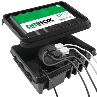 Image of Dri Box DB 330 UK B Weatherproof Box, Black, Large