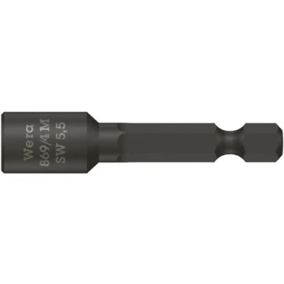 Image of Wera 869/4 SB Nutsetter (Magnetic), 1/4&quot; drive, 5.5x50mm, 05073500001