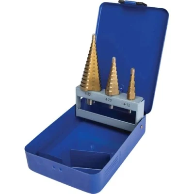 Image of Blue Spot Tools 20504 HSS Step Drill Set (4 32mm), of 3 Pieces