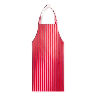 Image of Portwest Waterproof Bib Apron, Size: One Size, Colour: Red, S849RER