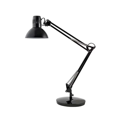 Image of Alba Architect Double Arm Desk Lamp Black