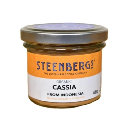 Image of Steenbergs Organic Cassia Ground Standard Jar 40g