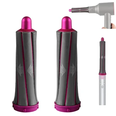 Image of 1Pair 30mm/1.2in Short Hair Curling Barrels for Dyson Airwrap Styler HS01 HS05, Volume and Shape Tool Medium Length