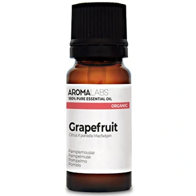Image of BIO Grapefruit Essential Oil 10mL 100% Pure, Natural, Chemotyped and AB Certified AROMA LABS (French Brand)