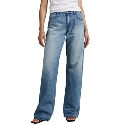 Image of G Star Women&#039;s Judee Low Waist Loose Jeans, blue (sun faded air force D22889 D317 C947), 32W / 32L
