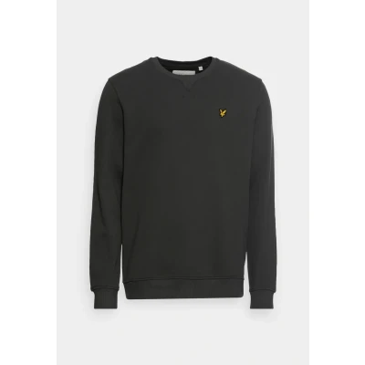 Image of Lyle &amp; Scott CREW NECK Sweatshirt gunmetal, Men&#039;s, Size: XXL, Gunmetal