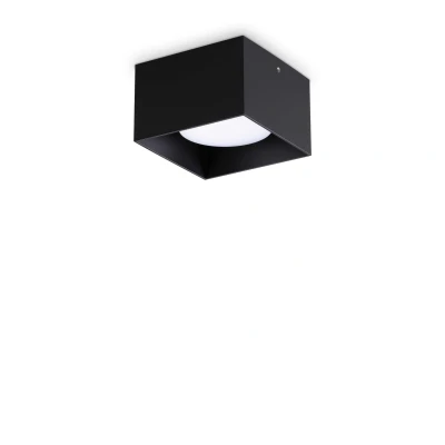 Image of Spike Square Surface Mounted Downlight Black