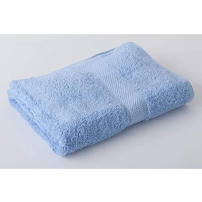 Image of Terri Towelling 12 x Blue Luxury 100% Egyptian Cotton Hairdressing Towels Salon Beauty 50x85cm