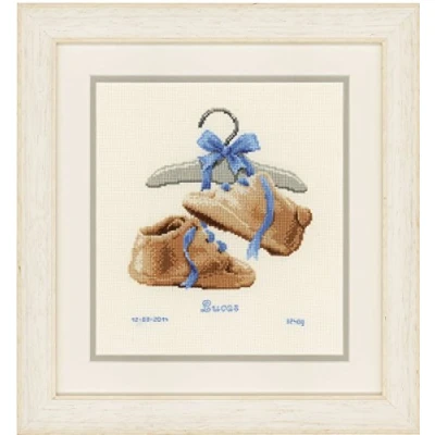 Image of Vervaco My First Shoes Counted Cross Stitch, Multi Colour