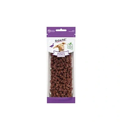 Image of Dokas Dog Minis with Duck Breast for Dogs as a Snack 9 x 70 g