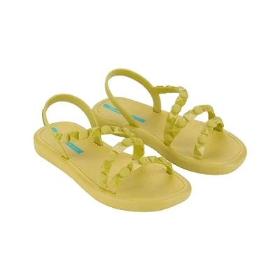 Image of Ipanema Women&#039;s MEU SOL Flatform AD Sandal, Yellow/Blue, 1/2 UK