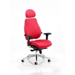 Image of Chiro Plus Ultimate with Headrest Bespoke Colour Bergamot Cherry