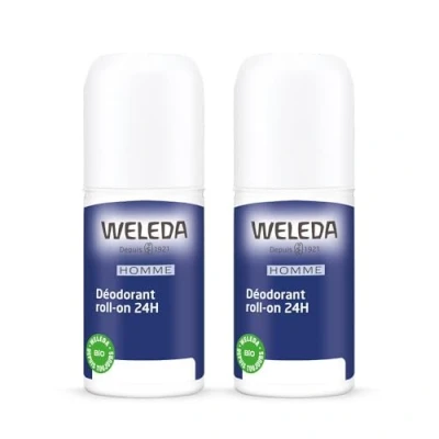 Image of Weleda Men Deodorant Roll on 24H 2 x 50ml