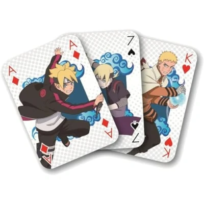 Image of SAKAMI Boruto, Naruto 52 Playing Cards Poker, Card Game, Deck, Original &amp; Licensed