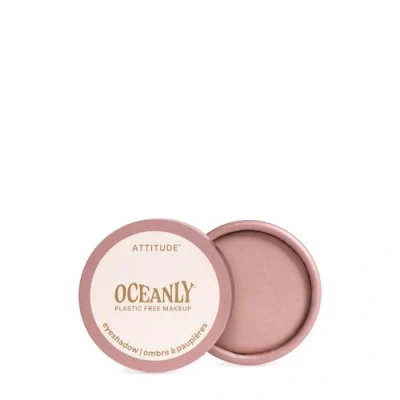 Image of ATTITUDE Oceanly Eyeshadow, EWG Verified, Single Shimmer Cream Plastic Free, Vegan Beauty and Makeup, Pretty in Pink, 5 mL