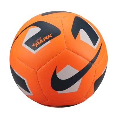 Image of Nike DN3607 803 PARK Recreational soccer ball Unisex ORANGE/BLACK Size 5