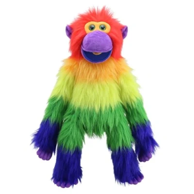 Image of The Puppet Company Rainbow Collection Monkey Hand PC007402
