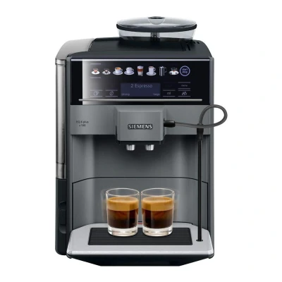 Image of Siemens EQ6 TE651209GB Bean to Cup Coffee Machine Titanium