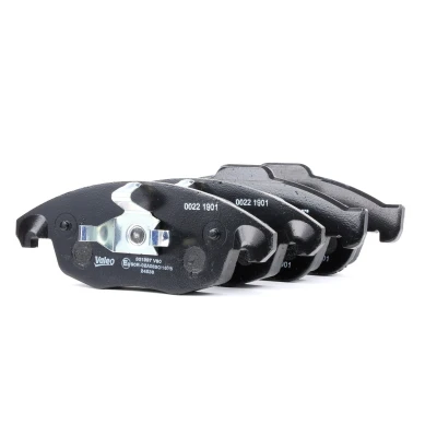 Image of 1623816280, 1647862480, 425361, 425413, 425425 Brake pad set VALEO 301997 FIRST Front Axle excl. wear warning contact without anti squeak plate