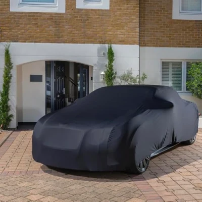 Image of UK Custom Covers To Fit TVR Indoor Stretch Car Cover (Black) See Product Description For List of Vehicle Models CC1056AD181 Size B