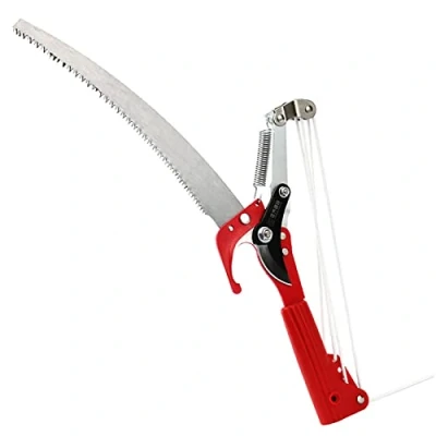 Image of Extendable Pole Saws Tree Trimming,High Altitude Branches Trimmer Pruning Shears Head,Fruit Picker Harvester Clipper for Trimming/Pruning Branch