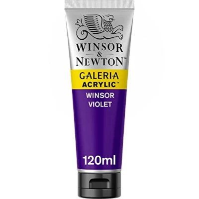 Image of Winsor &amp; Newton 120ml Galeria Acrylic Paint Violet