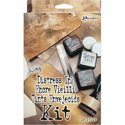 Image of Ranger Tim Holtz Distress Ink Kit, Multi Colour, 11.43 x 18.79 4.06 cm