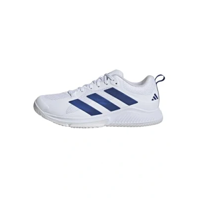 Image of adidas Men&#039;s Court Bounce 2.0 Shoes, FTWR White/Team Royal Blue/FTWR White, 6.5 UK