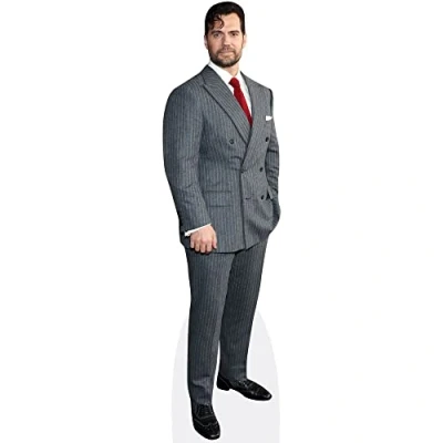 Image of Henry Cavill (Red Tie) Life Size Cutout