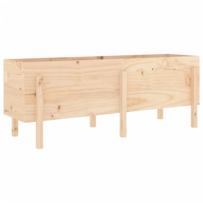 Image of vidaXL Garden Raised Bed 160x50x57 cm Solid Wood Pine