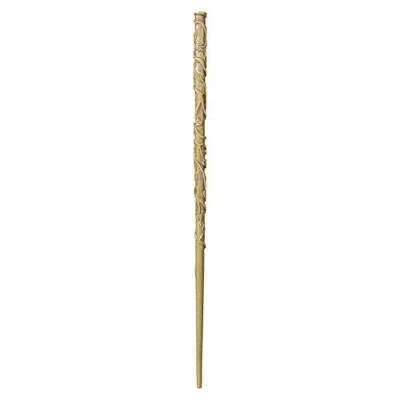 Image of The Noble Collection Hermione Granger Character Wand 15in (38cm) Wizarding World With Name Tag Harry Potter Film Set Movie Props Wands