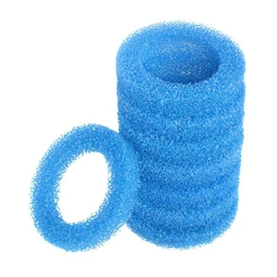 Image of INGVIEE Pack of 8 Compatible Blue Coarse Foam Filter for Eheim Ecco Pro 130 200 300 Aquarium