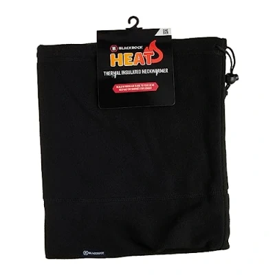 Image of Blackrock HEAT Thermal Neck Warmer Snood, Mens Womens Winter Black Accessories, Warm, Heated Clothing, Wooly Warmer, Hiking, Fleece, Unisex One Size