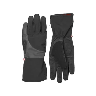 Image of Sealskinz Marsham Waterproof Cold Weather Reflective Long Finger Cycle Gloves