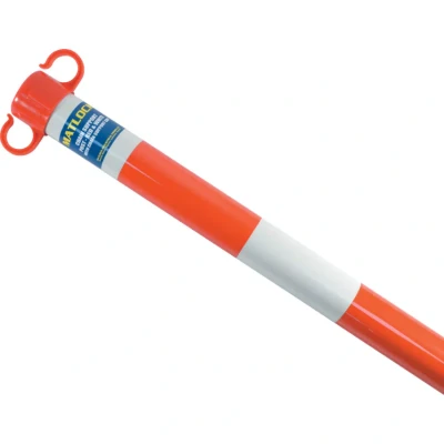 Image of Matlock Red &amp; White Chain Support Post