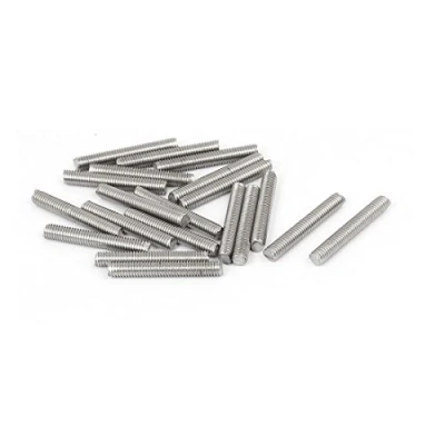 Image of Sourcingmap M3 x 20mm 0.5mm Pitch 304 Stainless Steel Fully Threaded Rods Fasteners 20 Pcs