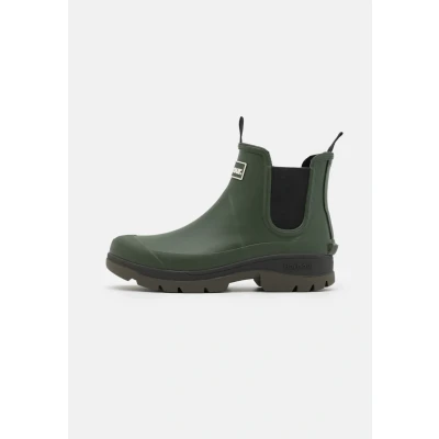 Image of Barbour Nimbus Wellies, Men&#039;s, Size: 8, Olive Synthetics