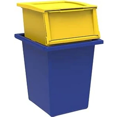 Image of Terry, Ecobin 25 + 30 Set 2 Containers for Waste Recycling, Shockproof Polypropylene L