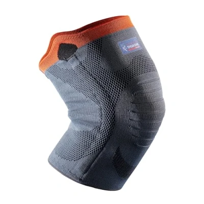 Image of Reinforced knee support Thuasne Sport grey/orange Size XL