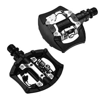 Image of EXUSTAR E PM811 MTB Pedal 95x83mm in Thermoplastic Black