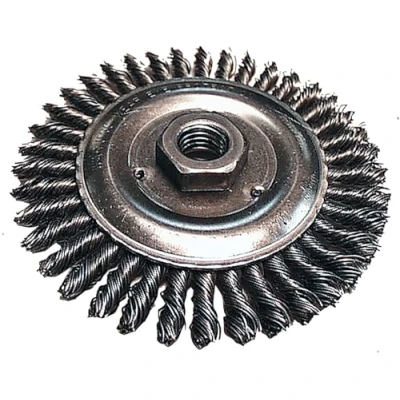 Image of Makita D 77534 Knotted Wire Wheel 115xM14 2