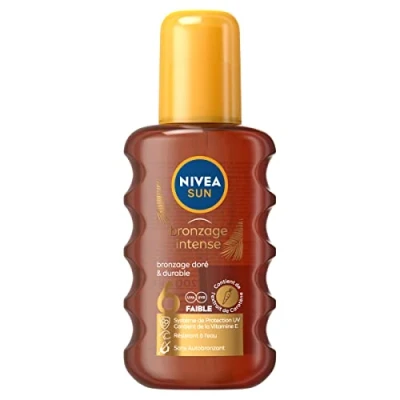 Image of Nivea Sun Protective Oil Spray SPF 6 200 ml Pack of 2