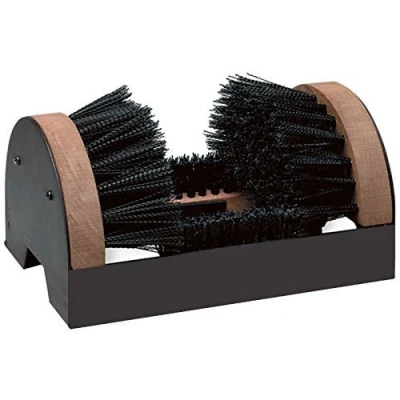 Image of Gr8 Home Metal Heavy Duty 4 Way Single Shoe Boot Scraper Brush Outdoor Garden Door Mat Wellington Mud Dirt Wiper Scrubber Fixable Cleaner Tool