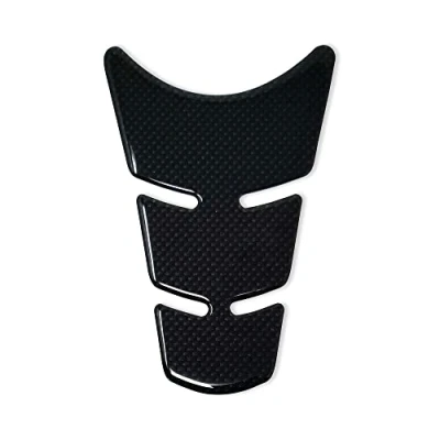 Image of Tank Protection for Motorcycle 3D Slim Short, Carbon
